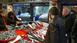 Karadeniz'de fırtına dindi, hamsi ucuzladı