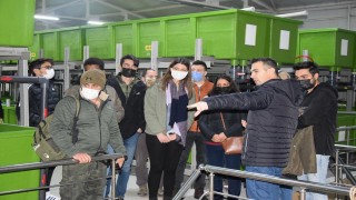 ISUBÜ Eğirdir Su Ürünleri Fakültesi'nden SAREM'e ziyaret