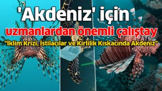 İklim Krizi, İstilacılar ve Kirlilik Kıskacında Akdeniz Çalıştayı
