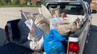 Bitlis'te kaçak avlanılan 1,5 ton inci kefali bulundu