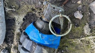 Kocaeli'de patlamamış el bombası bulundu