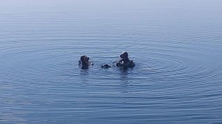 Zıpkınla balık avlamak için girdiği denizde kaybolan kişi aranıyor