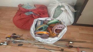 Malatya'da usulsüz balık avlayan 7 kişiye ceza kesildi