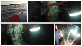 Terkos Gölü'nde Yapılan Denetimde 2800 Metre Misina Ağa El Konuldu