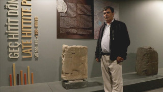 Kızılırmak'ta balık tutarken bulduğu tarihi eseri müzeye kazandırdı