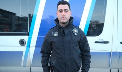 Gölete düşen depremzede çocuğu kurtaran polis o anları anlattı