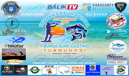 Bursa Surfcasting Turnuvası için Geri Sayım Başladı