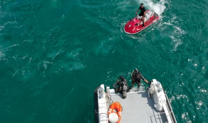Trabzon'daki arama kurtarma görevleri için "kurbağa adamlar" hazır kıta bekliyor