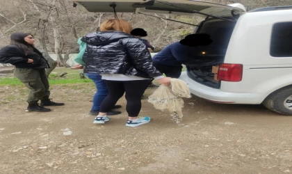 Munzur Vadisi'nde kaçak balık avlayanlara 193 bin 634 lira ceza