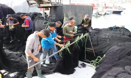 Tekirdağlı balıkçılar av yasağından önce avlanmayı bıraktı