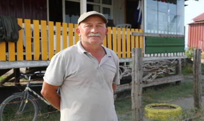 Sakaryalı balıkçı, ağına takılan mersin balığını tekrar denize bıraktı