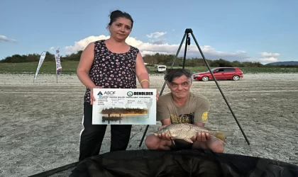 Sportif Balıkçılar Denizli'de Yarışıyorlar