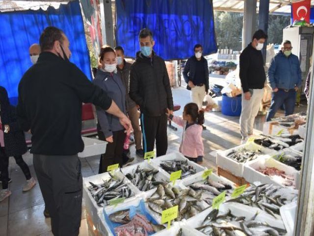 Marmaris'te Türk somonuna yoğun ilgi