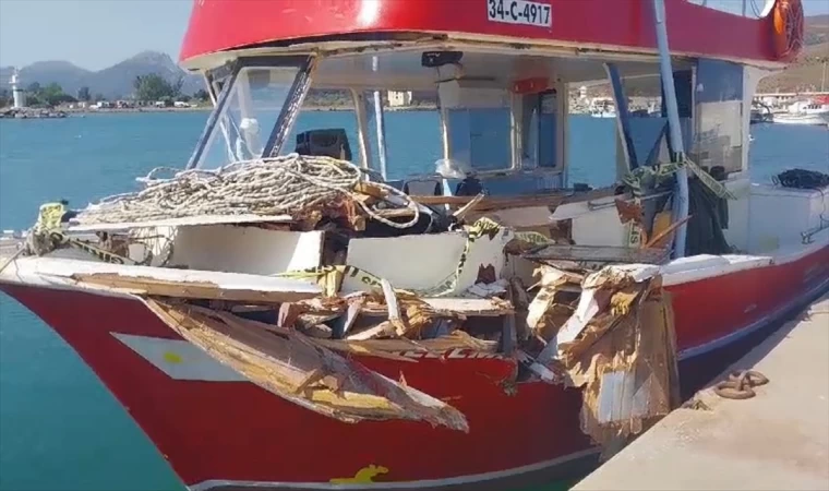 Yunan sahil güvenlik unsurları çarptığı Türk balıkçı teknesini batırmak istemiş | Balık TV #balıktv