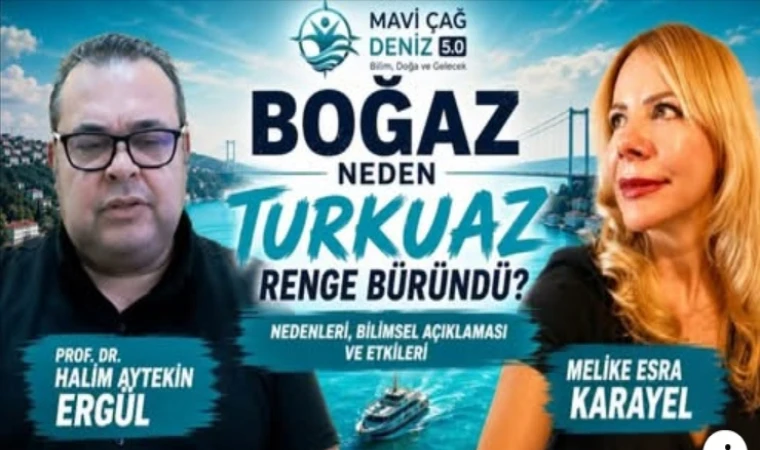 Bir Gecede Turkuaz Oldu! İstanbul Boğazı'nda Neler Yaşanıyor? Melike Esra Karayel Bir Gecede Turkuaz Oldu! İstanbul Boğazı'nda Neler Yaşanıyor? Melike Esra Karayel
