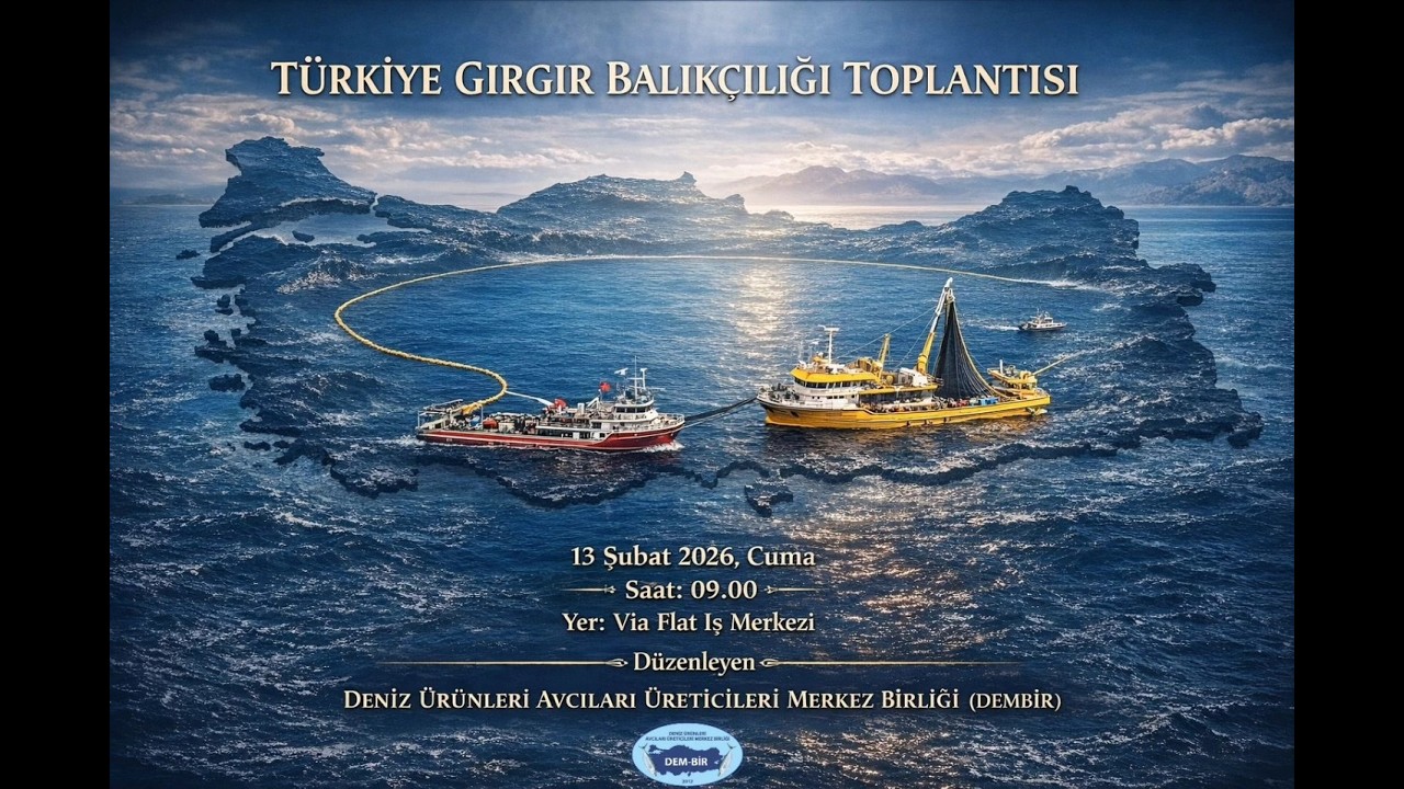 Türkiye Gırgır Balıkçılığı Toplantısı - 13 Şubat 2026 | Balık TV #balıktv Türkiye Gırgır Balıkçılığı Toplantısı - 13 Şubat 2026 | Balık TV #balıktv